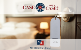 Hotel room shower slip and fall