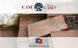 Stair collapse, understanding third part claims