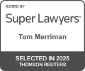 Rated by Super Lawyers 2025