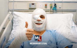 Injured patient in bandages thumbnail